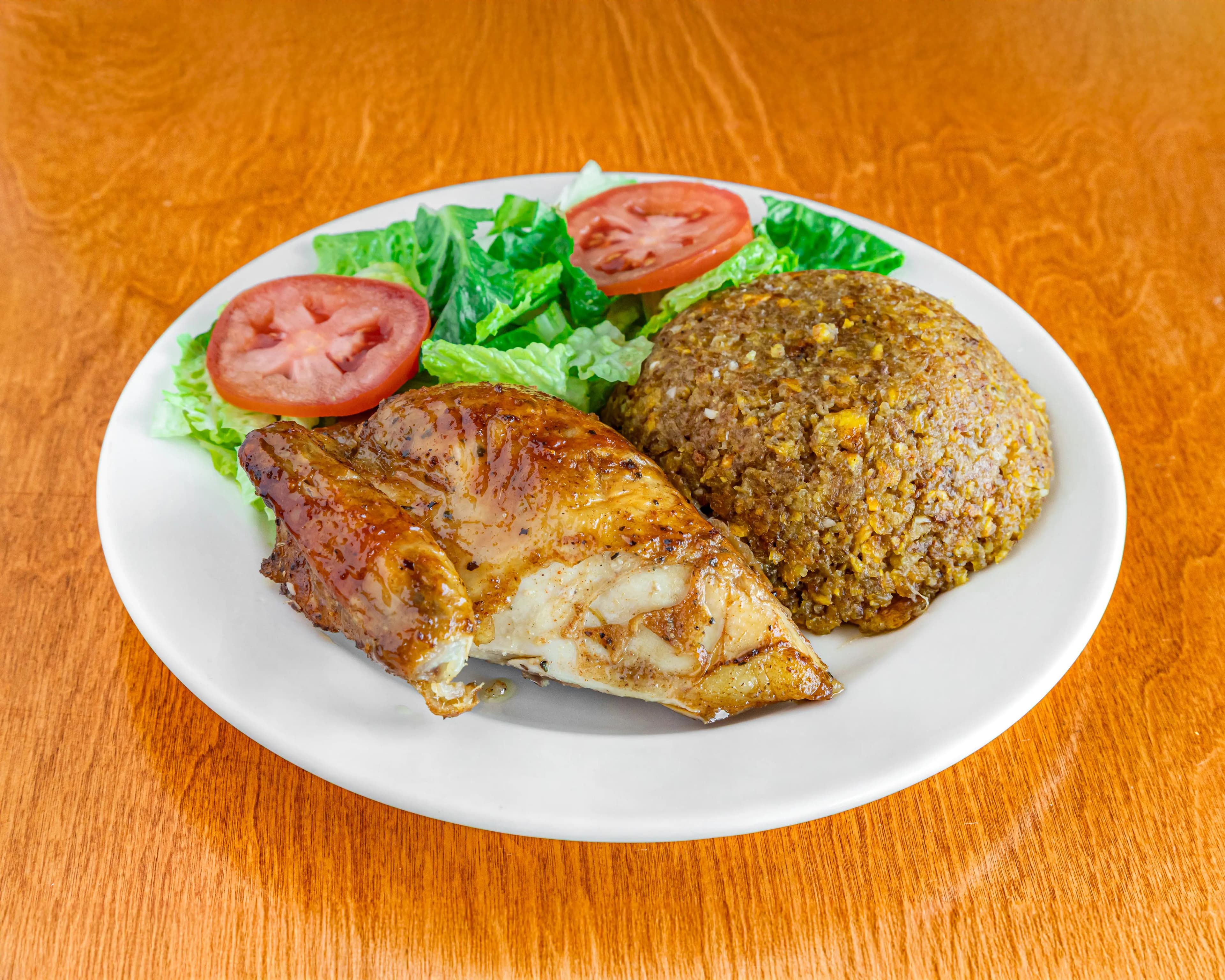 Mofongo w/ Pollo Criollo